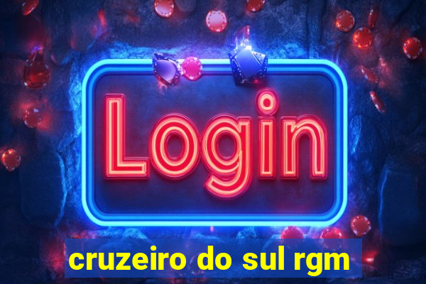 cruzeiro do sul rgm